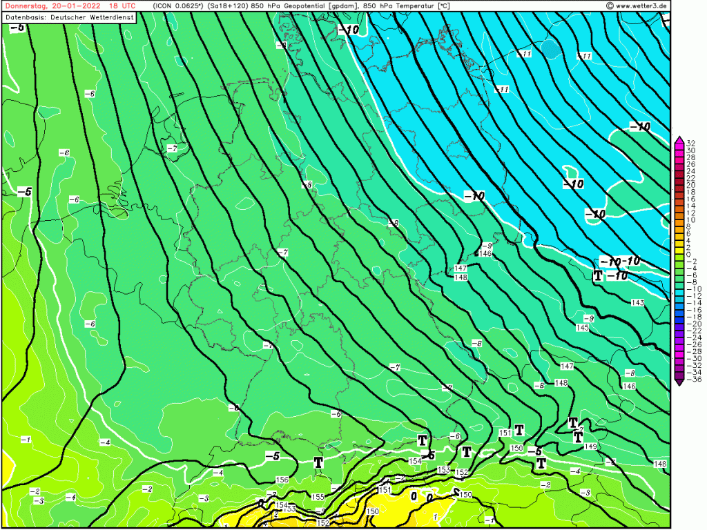 Wintereinbruch Nr. 1 zum kommenden&nbsp;Donnerstag