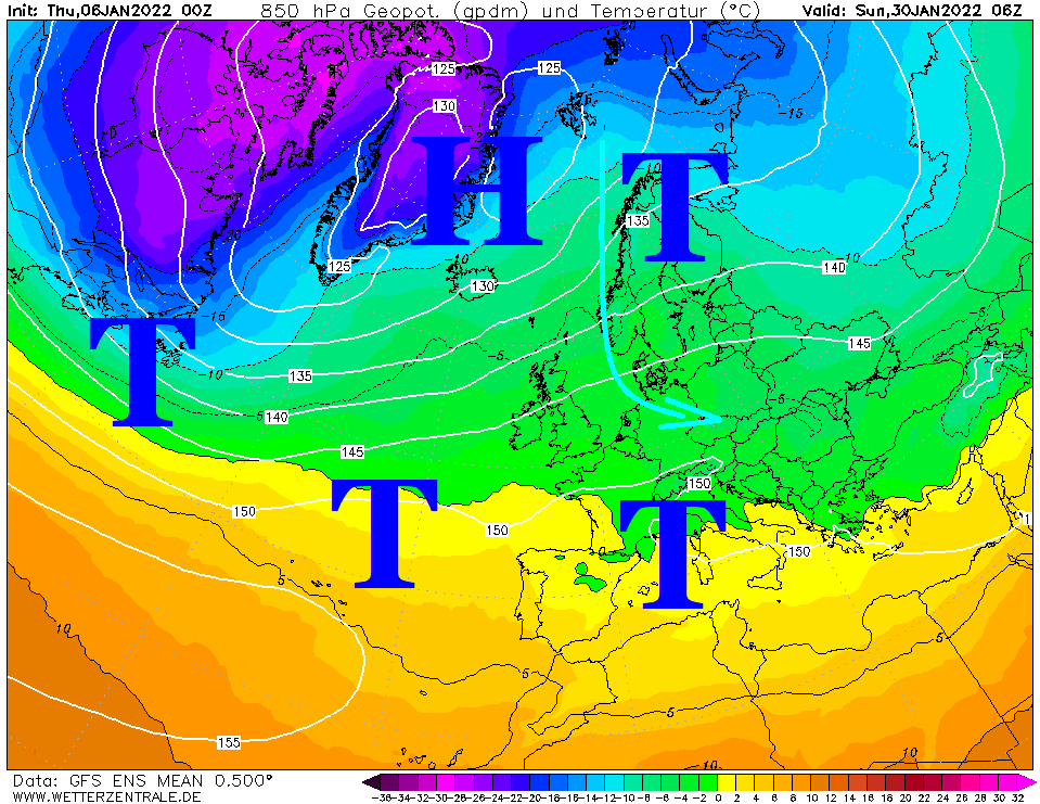 Wintereinbruch zu Ende&nbsp;Januar?