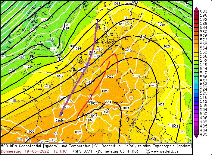 Warnlage: Große Unwettergefahr