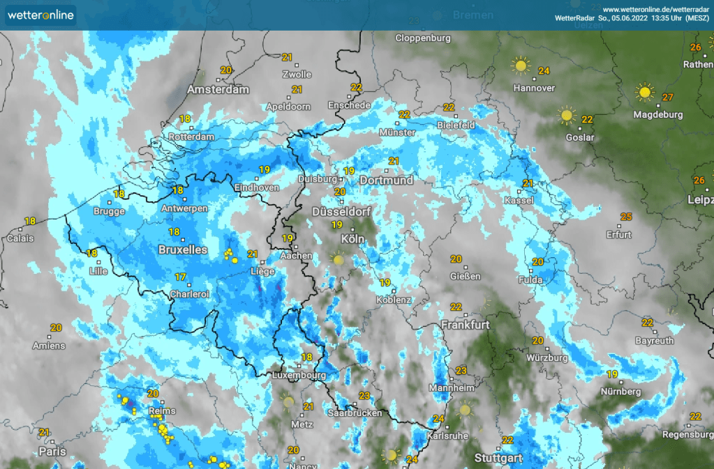 Weiterer Verlauf des&nbsp;Pfingstsonntags
