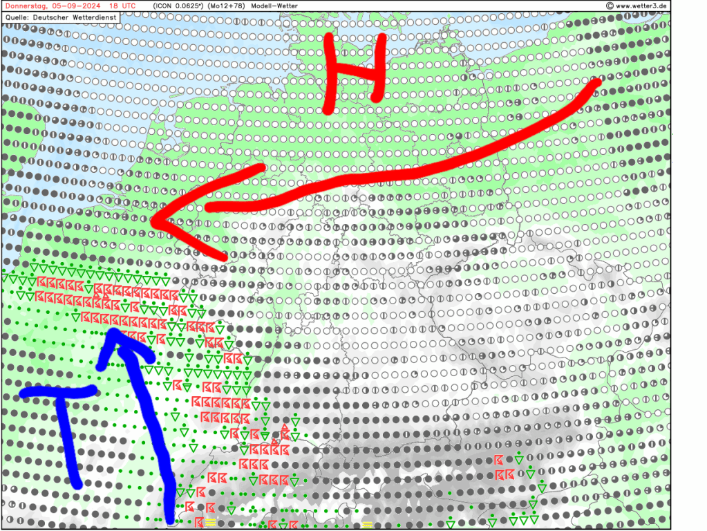 Wetterprognose 03.09. – 07.09. + deutliche&nbsp;Abkühlung