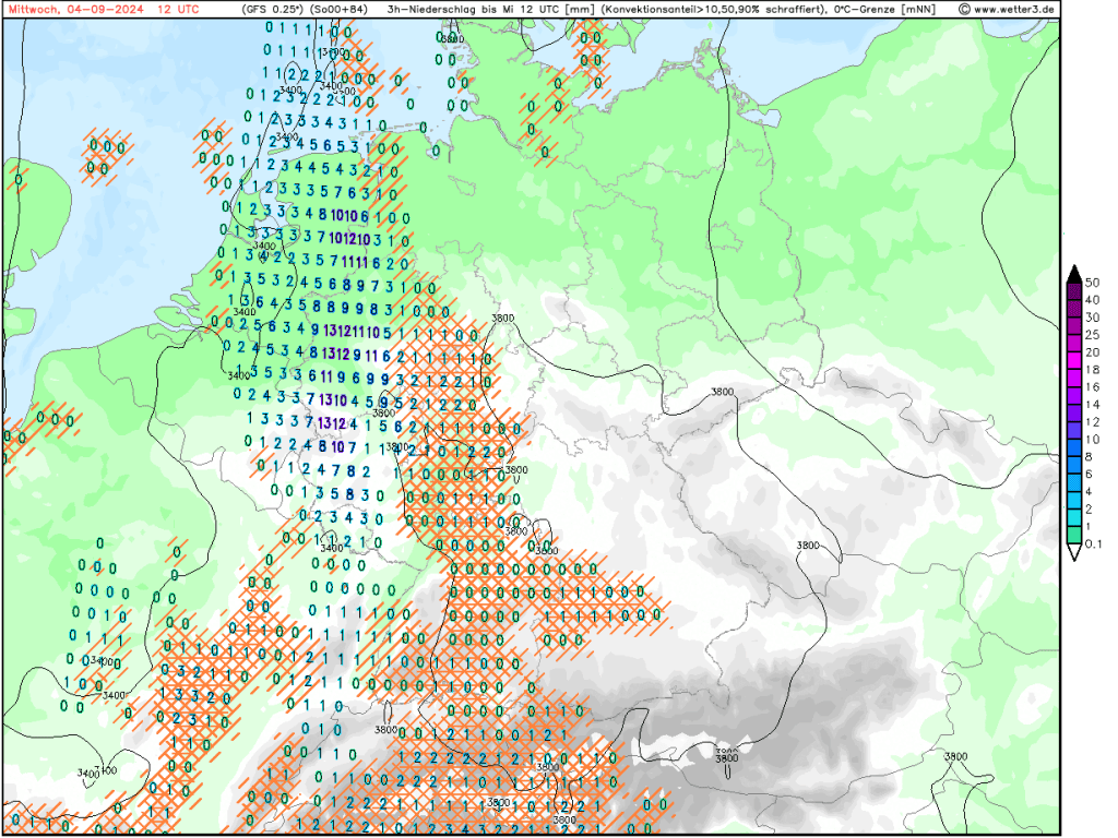 Wetterprognose 02.09. – 06.09. + Dauerregen am&nbsp;Mittwoch