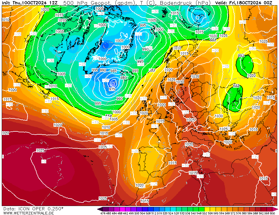 Wetterprognose 12.10. – 16.10. + Goldener&nbsp;Oktober?