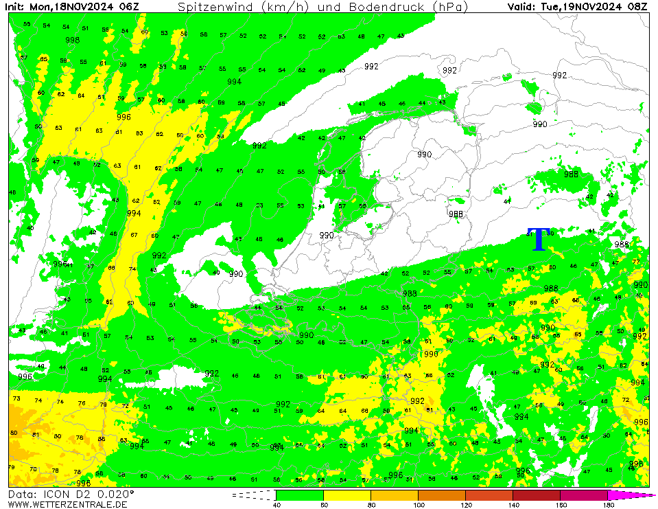 Wetter-Update am Mittag