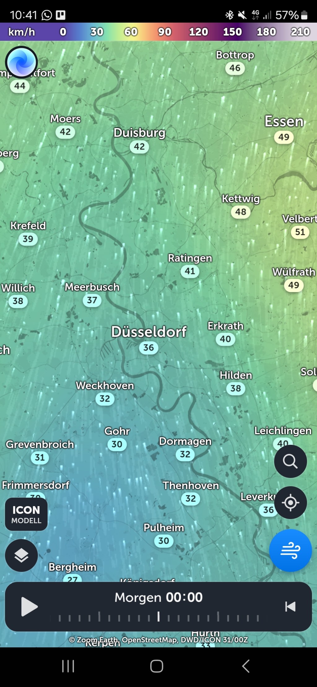 Silvester-/Neujahrs-Wetter