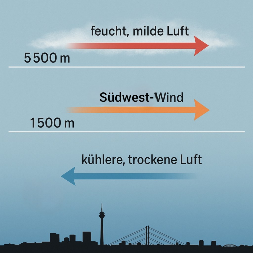 Hohe Bewölkung: Warum ist der Himmel so milchig&nbsp;matt?