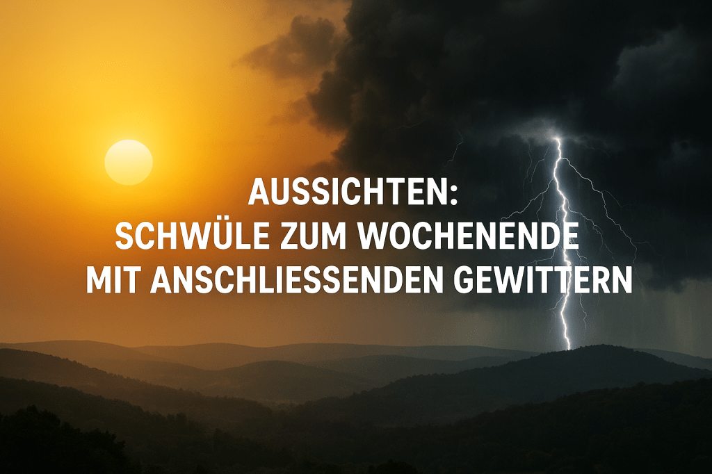 ⛈️ Titel: Schwüle Luft kommt – Samstag Gewitter&nbsp;möglich
