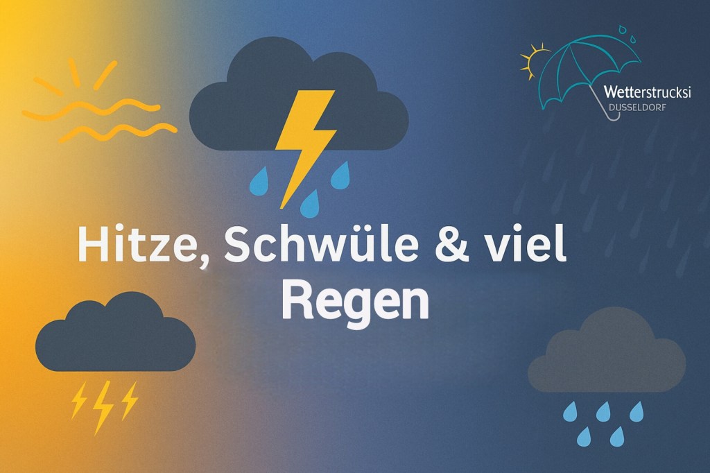 Schwüle und viel Regen am Wochenende – Unwettergefahr nur&nbsp;gering