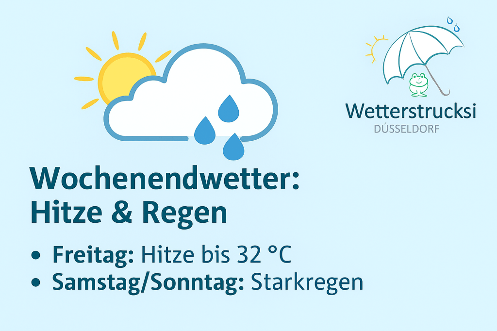 Wetterprognose für Düsseldorf – 19. bis 22. Juli&nbsp;2025