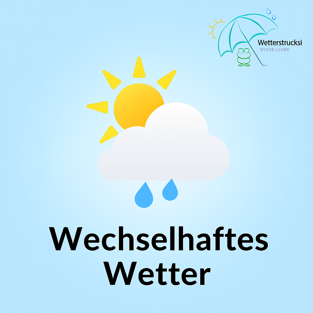🌦️ Wetterprognose für Düsseldorf: 1.–4.&nbsp;August