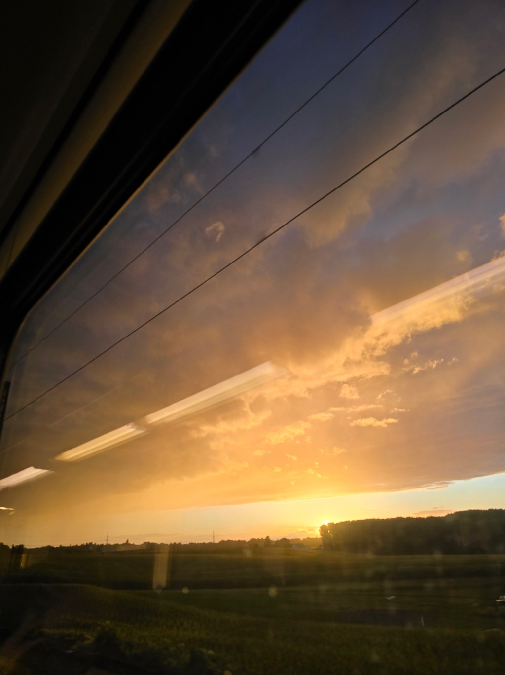 Blick auf den anstehenden&nbsp;Schauer